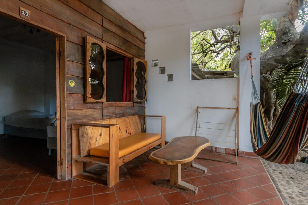 Esencia Nativa Hotel El Zonte Bagian luar foto